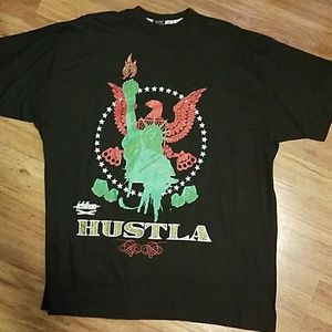 Michigan Hustle Hustler New York Tee Shirt